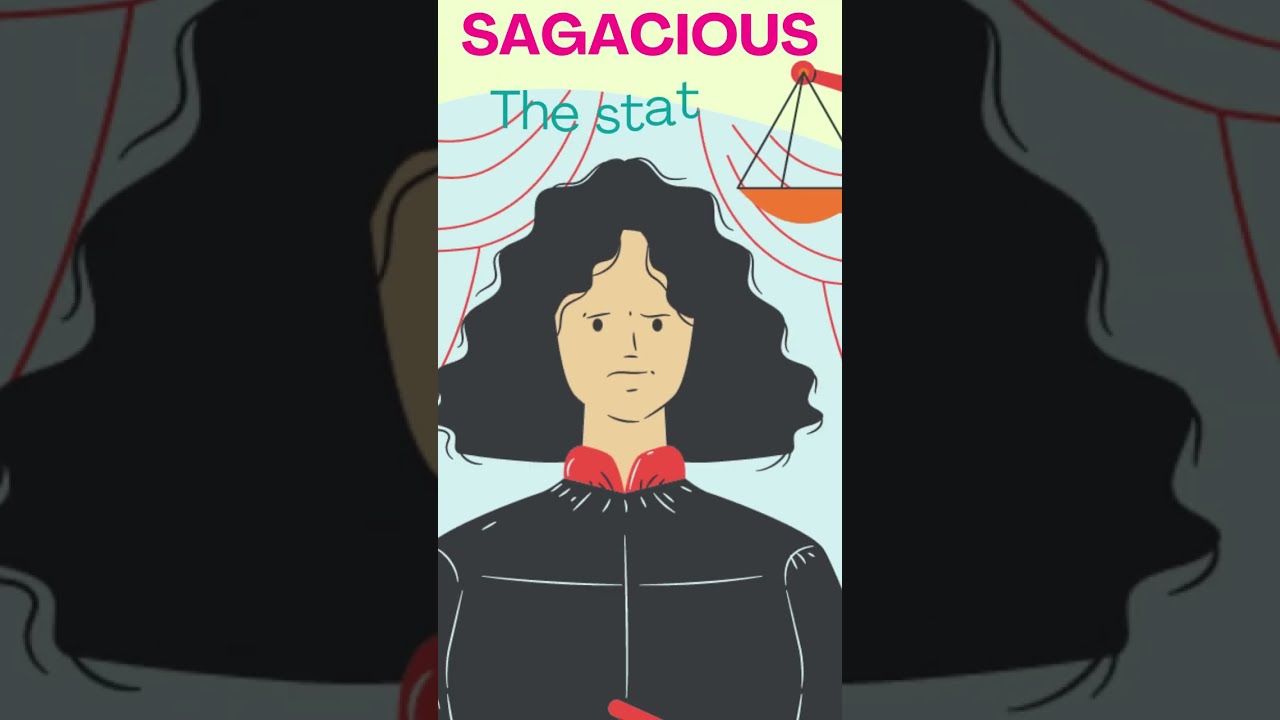 SAGACIOUS MEANS | HOWDY ENGLISH | 