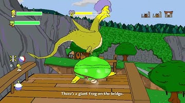 The Simpsons Game (Wii) Part 11 - NeverQuest