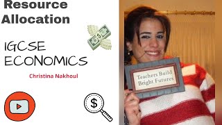 Economic Systems-The Role of Markets in Allocating Resources Unit 2 Resource Allocation