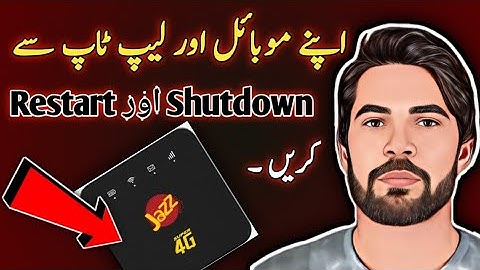 How To Restart or Shutdown Jazz Home Wifi Router From Mob or Laptop | Unlocked | All Sims Supported
