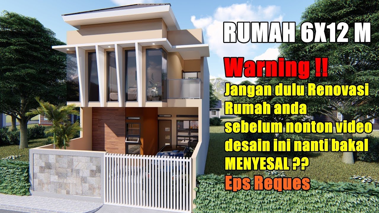  RENOVASI  RUMAH  TYPE  36  72  MENJADI 2 LANTAI YouTube