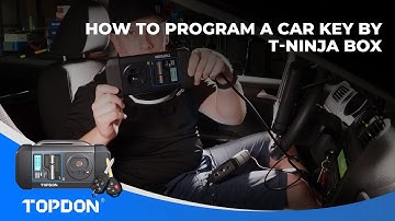 How to program a car key using Topdon T-Ninja Box | Quick and easy tutorial | 2015 VW Jetta
