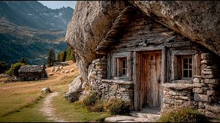 The Secret Stone Village in Switzerland 🇨🇭Spring Days in an 800-Year-Old Stone Village