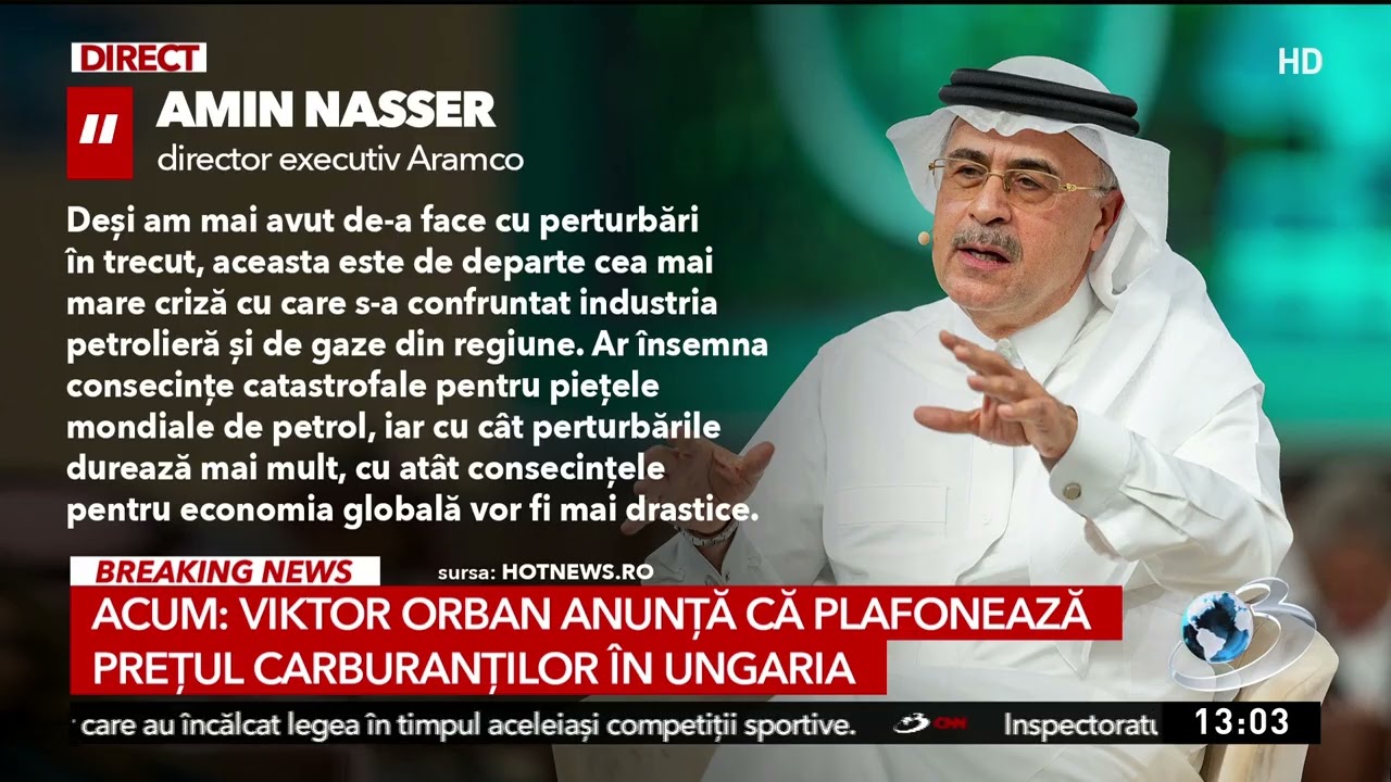 Avertismentul celui mai mare producător de petrol: Consecințe catastrofale