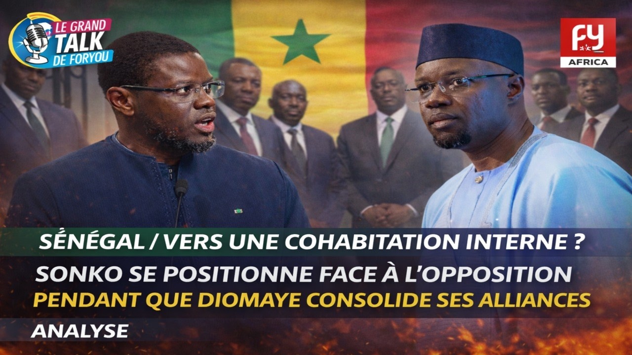SÉNÉGAL SONKO SE POSITIONNE FACE À L'OPPOSITION PENDANT QUE DIOMAYE CONSOLIDE SES ALLIANCES