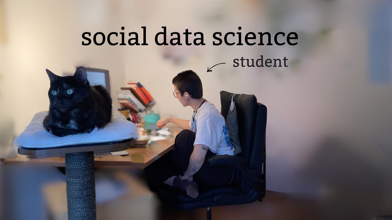 winter study vlog: social data science |  remnote wrapped, minimal talking