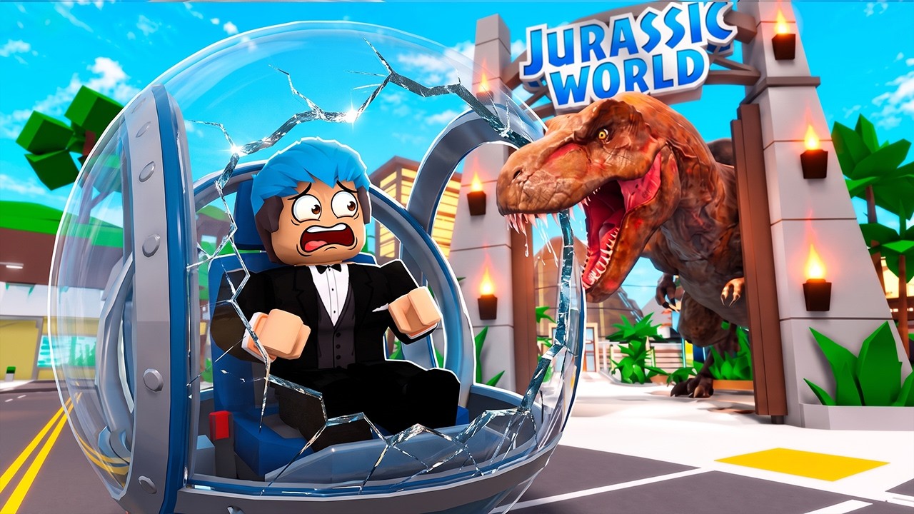 KINAGAT AKO NG DINOSAUR sa Brookhaven RP | ROBLOX