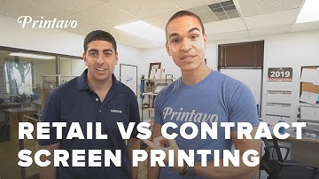 Retail vs Contract Screen Printing | What is Contract Printing?
