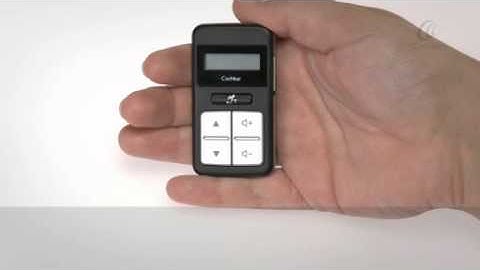 040 - How to turn the Cochlear Nucleus 6 Remote Control on and off