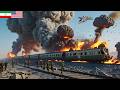 3 MINUTES AGO! Iranian Train Carrying 200,000 Tons of Ammunition Bombed by F-35 Fighter Jets! Arma 3
