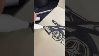 This is Why Car Design is an Art Form | Real-Time Sketching #art #artist #sketch