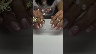 Aplicación de Rubber. #rubber #gelpolish #gelpolishnails