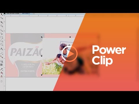 Como colocar a foto dentro da arte PowerClip CorelDraw