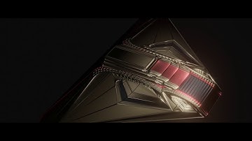 Alien Spaceship Blender-2.8 (render)