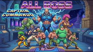 Celebrity Fight all bosses in captain commando game (SNES) Profile