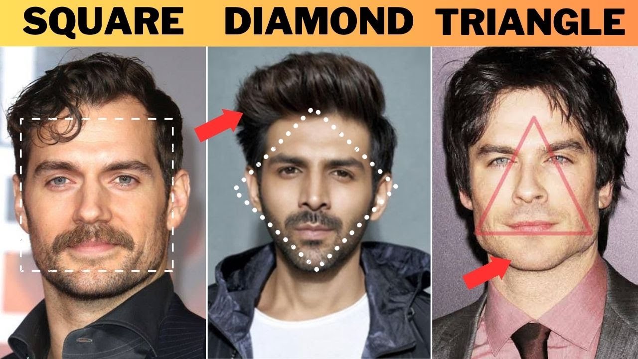 Best Hairstyles For Diamond Face Shape Men in 2021 | Diamond Face Hairstyles  Men | Diamond Hairstyle - YouTube