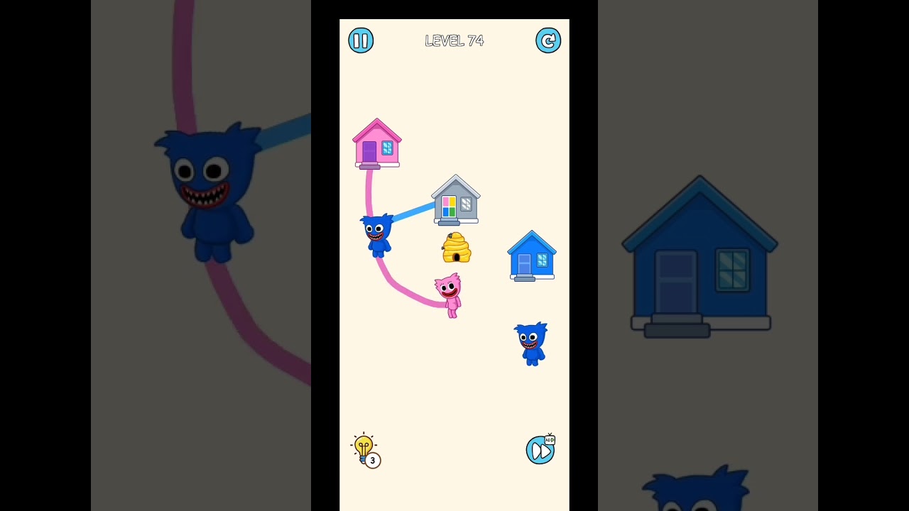 rush to home level 71, 72 , 73, 74 and 75