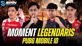 MOMENT YANG BERSEJARAH & LEGENDARIS DI PUBG MOBILE INDONESIA!