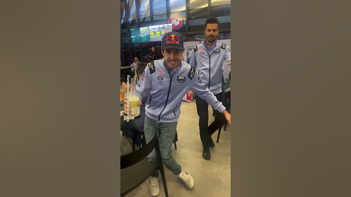 Alex Marquez Dancing Because It's Saturday Night 😂