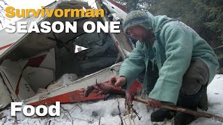 SURVIVORMAN |  All Food Scenes | SEASON ONE!!