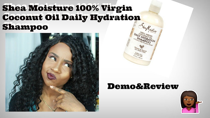 Shea moisture 100 virgin coconut oil shampoo reviews