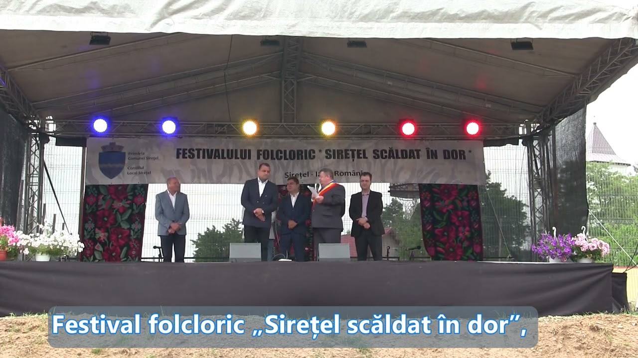 Festival folcloric „Sirețel scăldat în dor” 11 iunie 2023