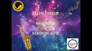 Vignette de la vidéo "ACEITE FRESCO - NEW WINE - SAXOFON TUTORIAL"