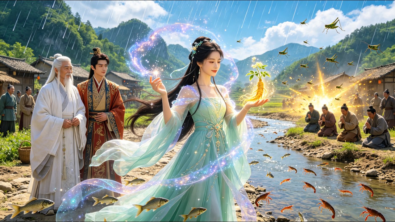 福星沈小八：天降錦鯉護村救民