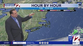 WPRI 12 Weather Forecast for 6/2/26:  Warmer today; even warmer late week