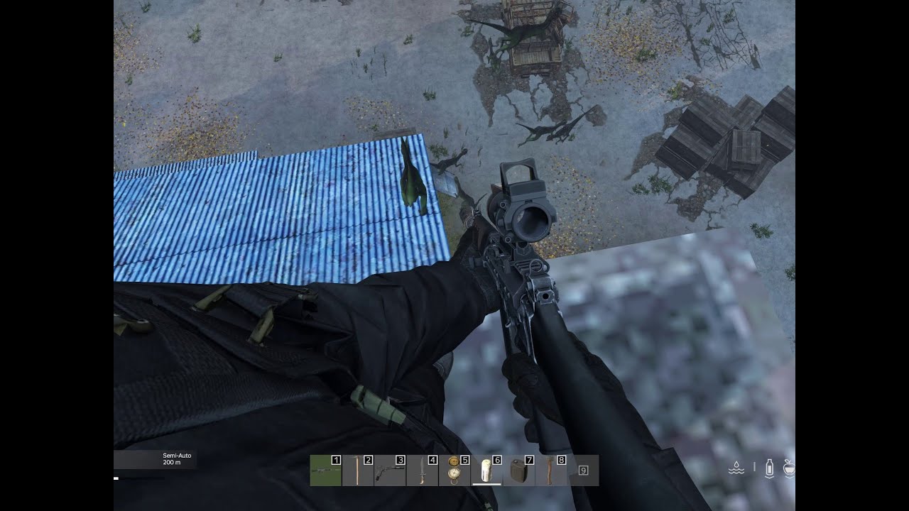 DayZ | Deer Isle Outland | When Dilophosauruses Attack!