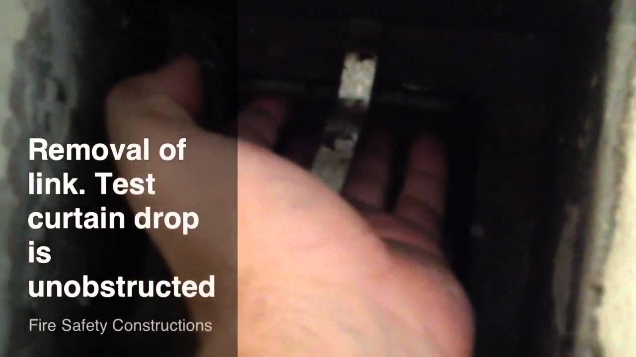 Test of a Fire Damper YouTube