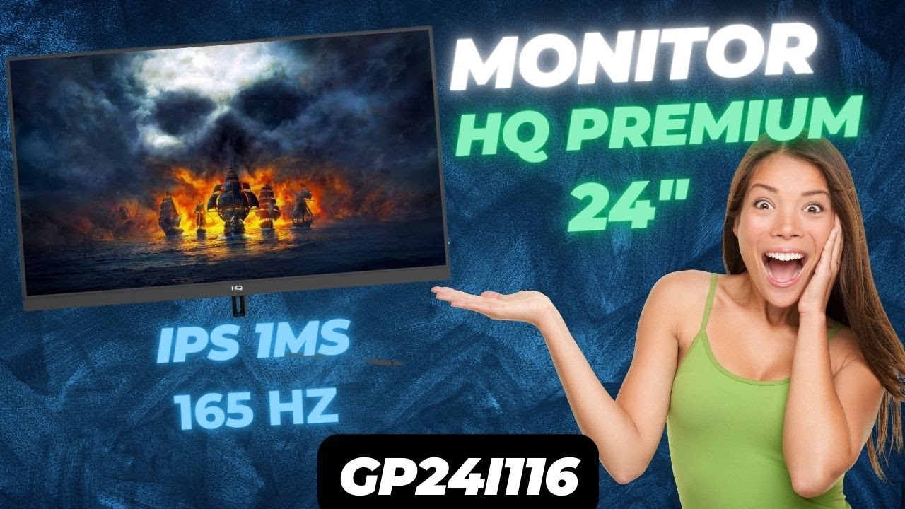 MONITOR GAMER HQ 24 PREMIUM GP24V116 - Player Games