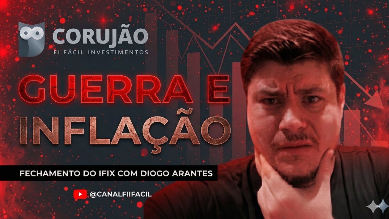 Guerra pode reacender a inflação? IFIX cai, juros disparam e mercado preocupa