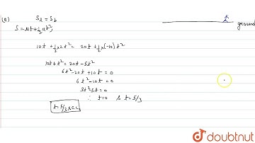 An open lift is moving upward with velocity 10 m//s. It has an upward acceleration of 2 m//s^2. ...