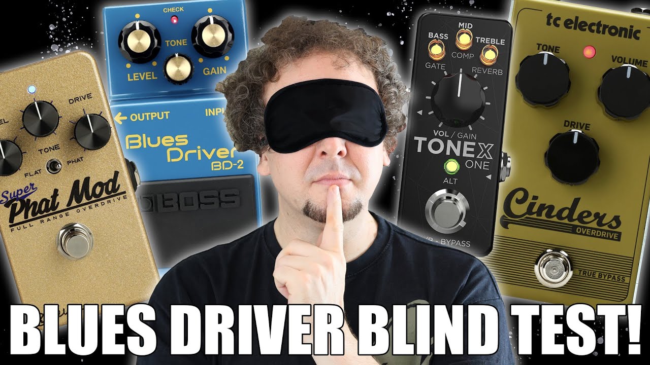 Boss Blues Driver vs Keeley Super Phat Mod vs TC Cinders vs ToneX