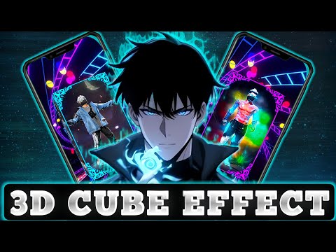 Make This 3D Cube Transition Effect In Alight Motion Tutorial Free Fire Tutorial