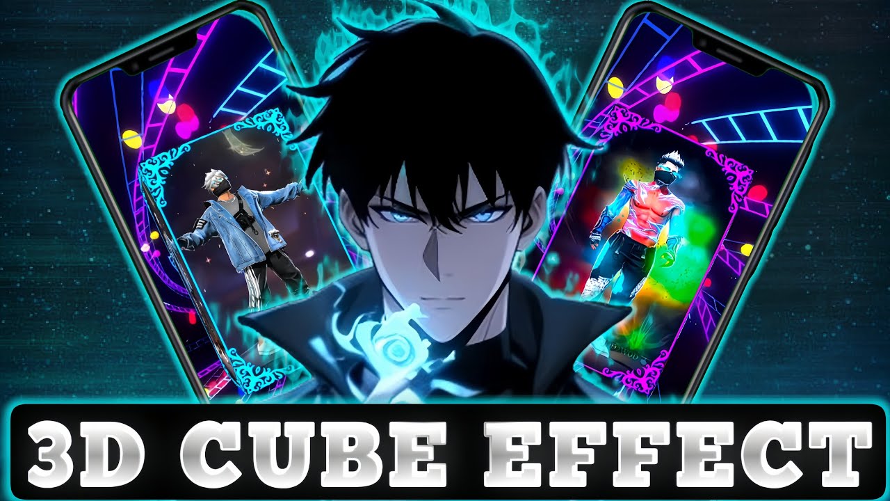 Make This 3D Cube transition Effect In Alight Motion Tutorial Freefire Tutorial 