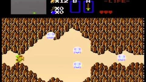 The Legend of Zelda (1986) Video Walkthrough (1st Quest) Chapter 1 (Part 1/4)