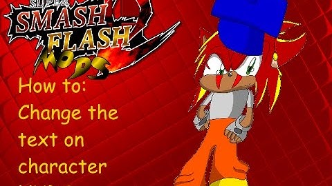 SSF2 mod tutorial-How to change the HUD text