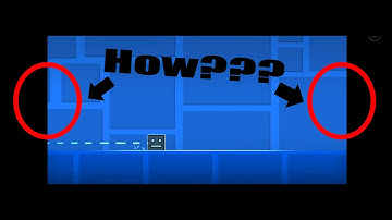 How to make CINEMATIC BORDERS in your Geometry Dash level!
