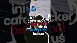 ini cara hacker bisa bobol situs wordpress kalian #cybersecurity
