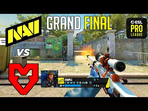 THE LAST CSGO GRAND FINAL! - NaVi vs MOUZ - HIGHLIGHTS - ESL Pro League S18 l CSGO