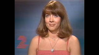 TV2-hallåa Lotta Magnusson 1981-08-07