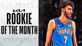 Chet Holmgren's December Highlights | Kia NBA Western Conference Rookie of the Month #KiaROTM