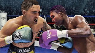 Oscar Valdez vs Chris Colbert Full Fight - Fight Night Champion Simulation