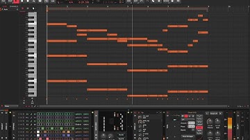 Bitwig, chord chopping with StepWise and NoteGrid