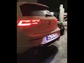 VW Golf 8 GTI Exhaust Sound