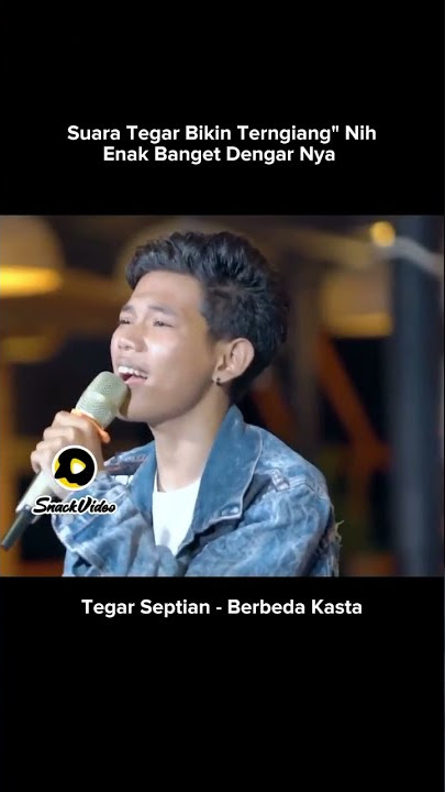 berbeza kasta - tegar septian, suara tegar enak banget nih, bikin terngiang' nih. cewek pun sampai i