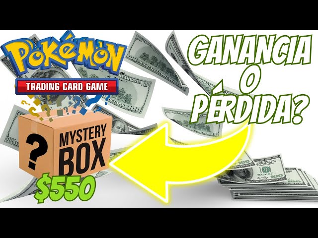 Caja misteriosa de Cartas Pokémon – Pokepaps