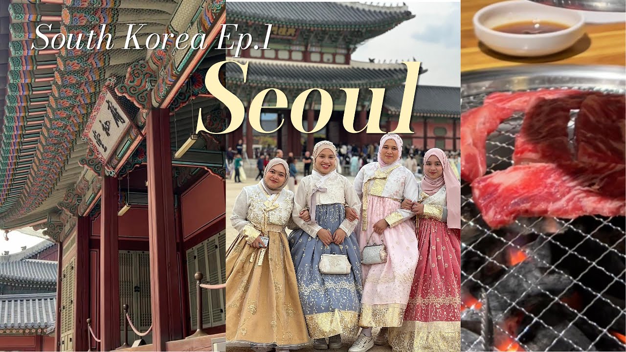 2 Days in Seoul – Hanbok, Namsan & Fall Vibes | Korea Trip Ep 1